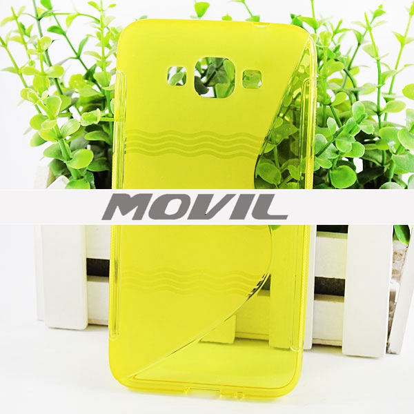 NP-2039 Transparente tpu funda para Samsung Galaxy Grand Max G720N0-0